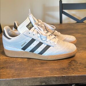 Adidas Busenitz Dove Gray/Olive Green Sneakers